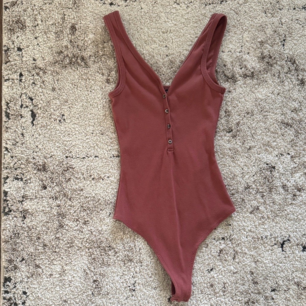 A&F Ribbed bodysuit